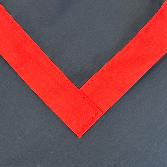 Child Necker with Trim - Black / Scarlet