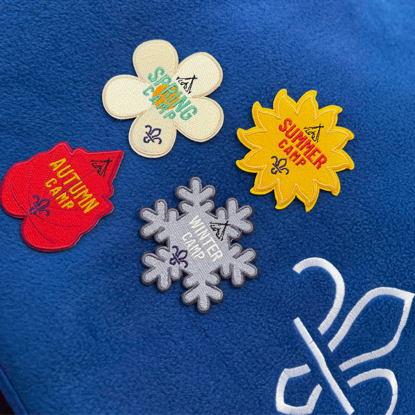 Spring Camp Badge - Embroidered