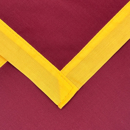 Child Necker with Trim - Crimson / Amber