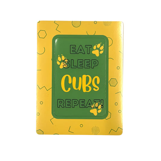 Cubs Magnetic Photo Frame - Yellow