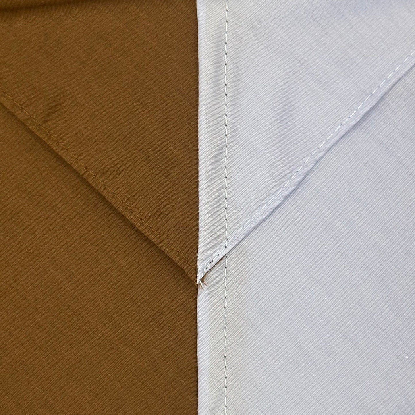 Child Necker Half and Half - Dark Brown / Sky