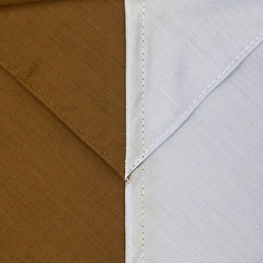 Child Necker Half and Half - Dark Brown / Sky