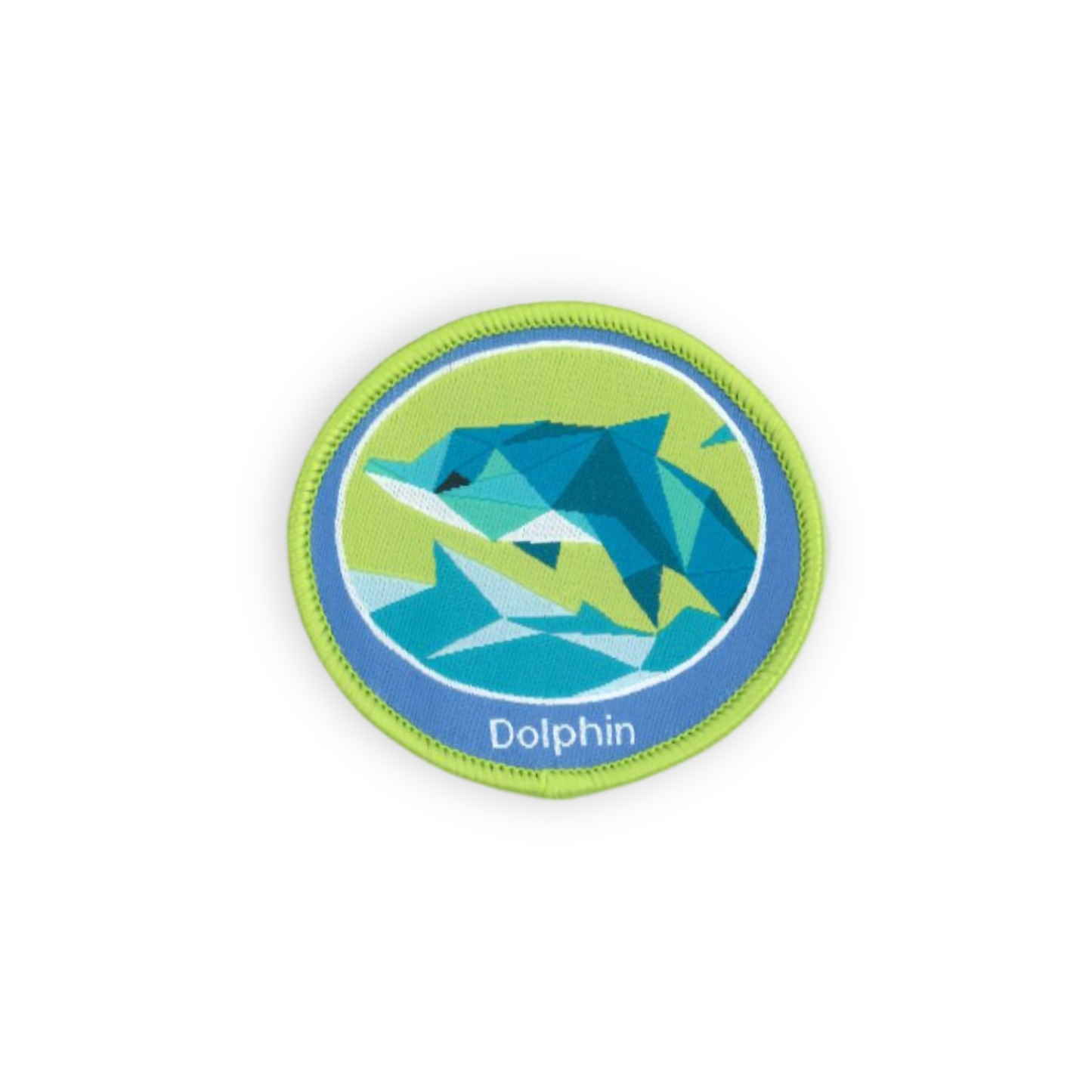 Dolphin Emblem - woven