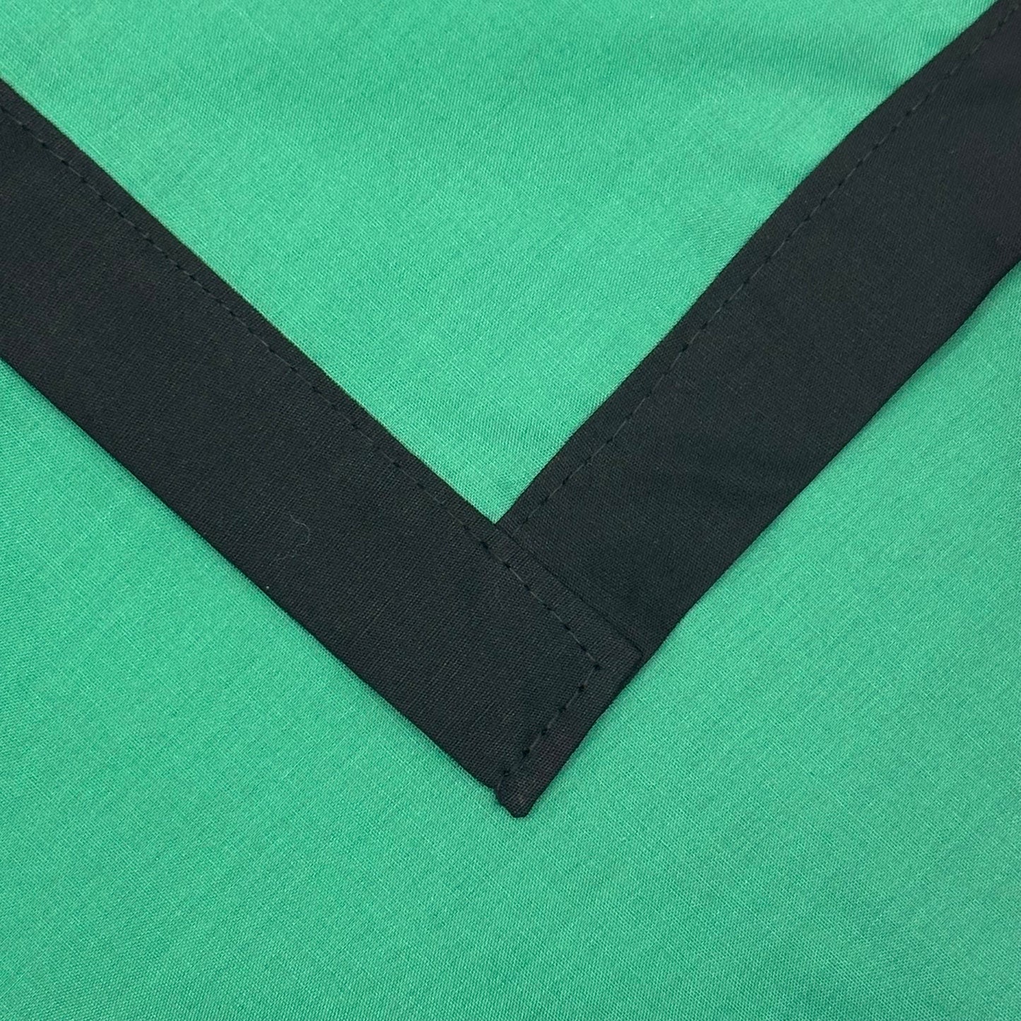 Adult Necker with Trim - Emerald / Black