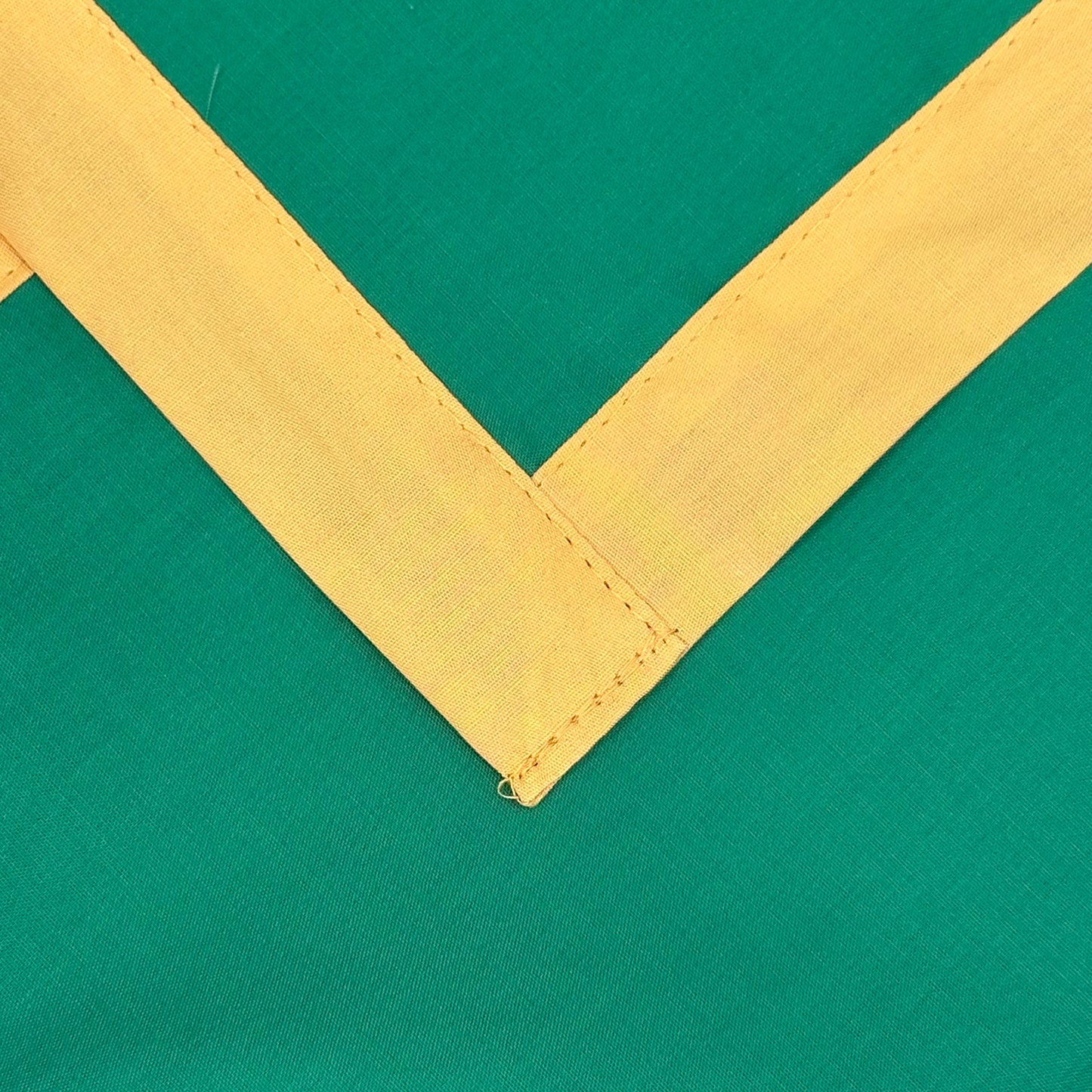 Adult Necker with Trim - Emerald / Orange