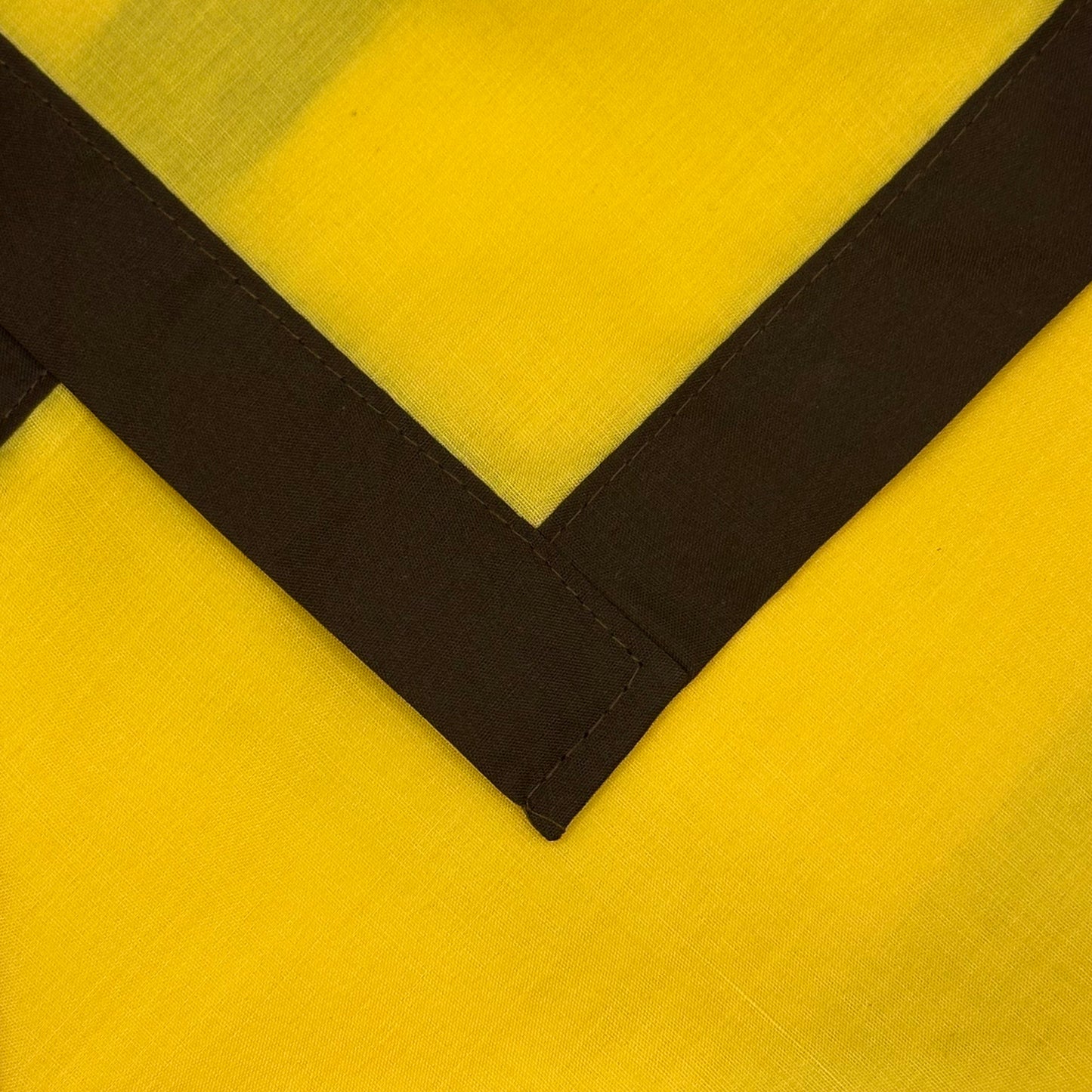 Adult Necker with Trim - Gold / Dark Brown