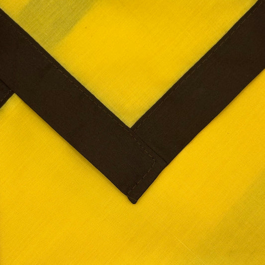 Adult Necker with Trim - Gold / Dark Brown