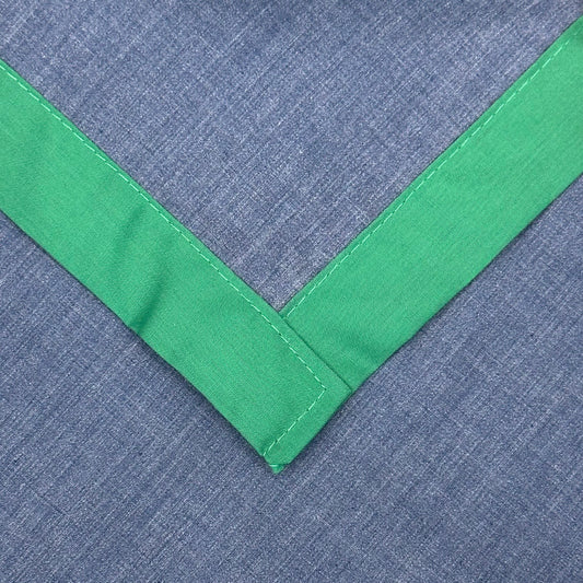 Child Necker with Trim - Grey / Emerald