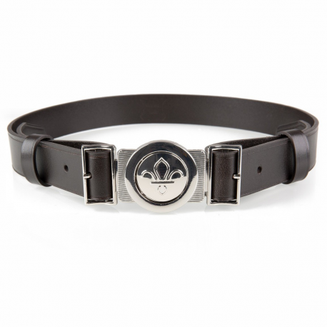 Scout Uniform Leather Belt With Buckle