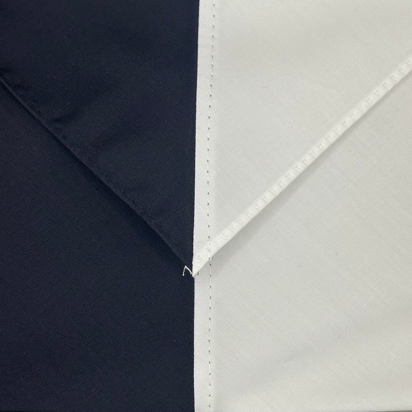 Adult Necker Half and Half - Navy / White