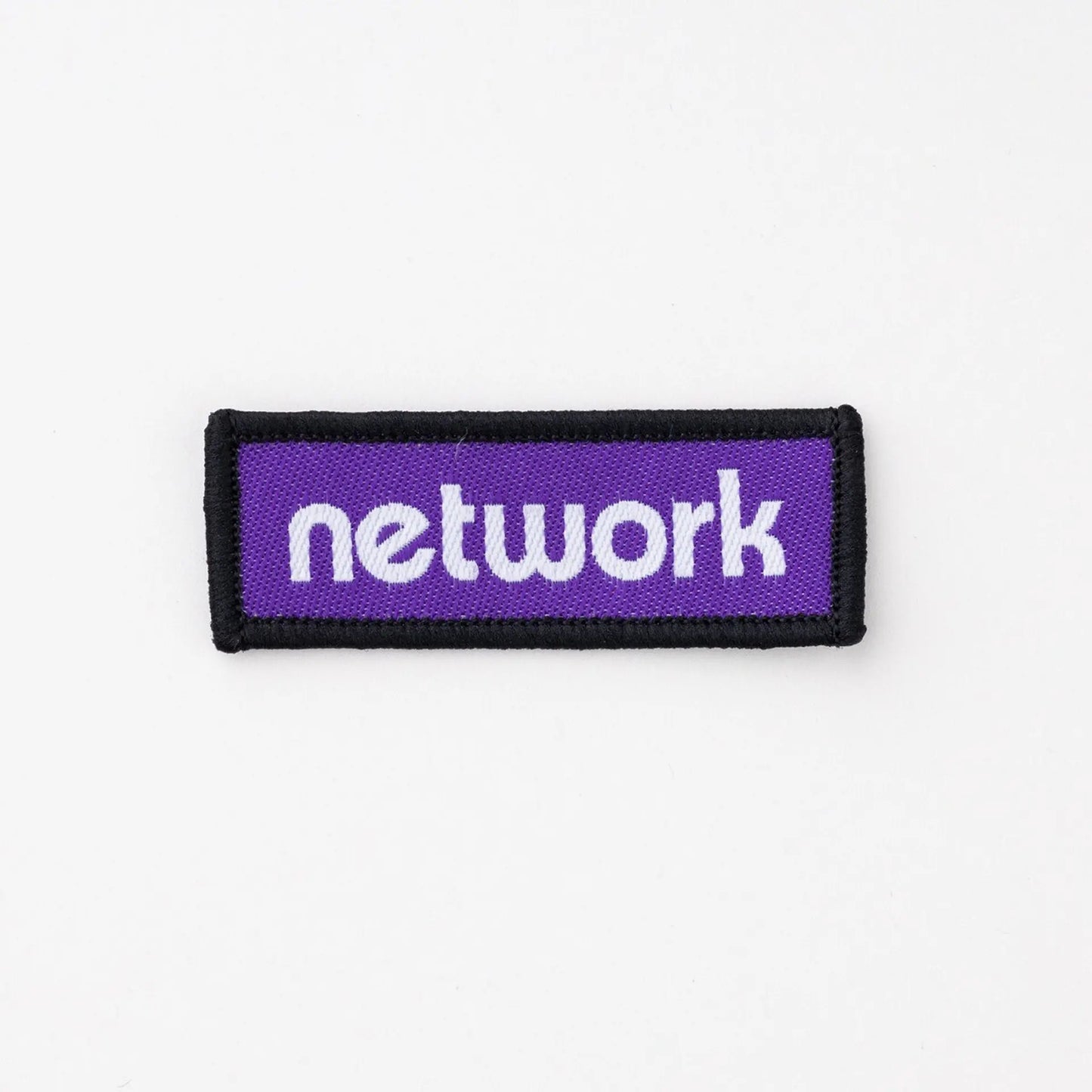 Network Logo Woven Badge