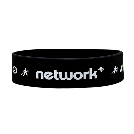 Network Silicone Wristband