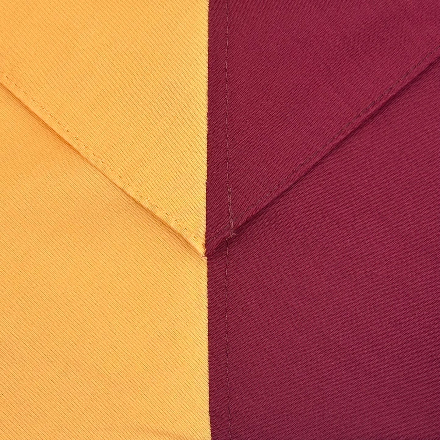 Child Necker Half and Half - Orange / Crimson