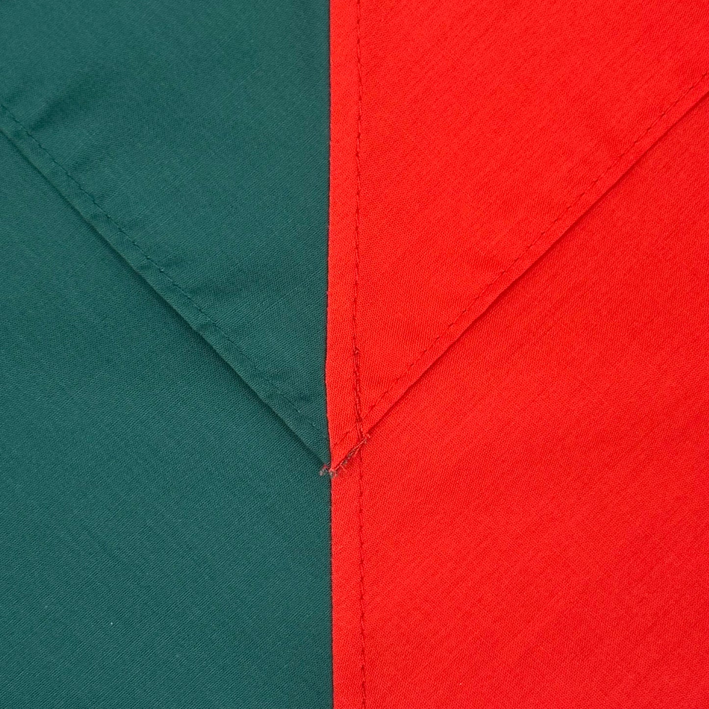 Adult Necker Half and Half - Scout Green / Scarlet