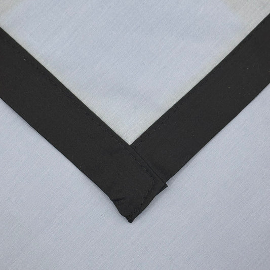 Child Necker with Trim - Sky / Navy