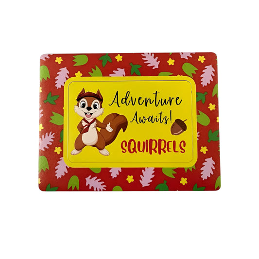 Squirrels Magnetic Photo Frame - Yellow