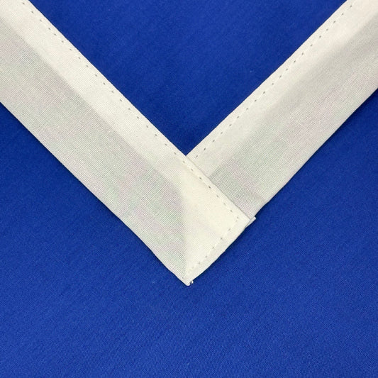 Child Necker with Trim - Royal / White