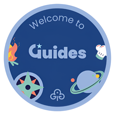 Welcome to Guides woven badge