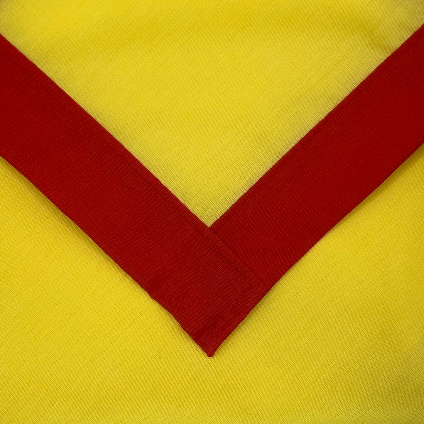 Child Necker with Trim - Yellow / Scarlet