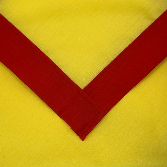Child Necker with Trim - Yellow / Scarlet