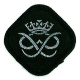 Duke of Edinburgh Award Cloth Badge - Silver
