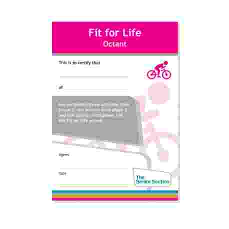 Senior Section Fit For Life Octant Certificate