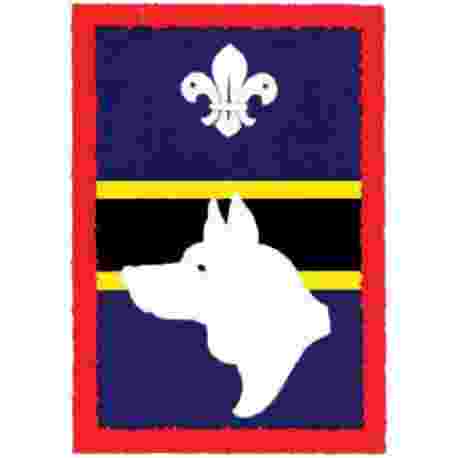 Patrol Badge Wolf