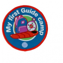 My First Guide Camp Woven Badge