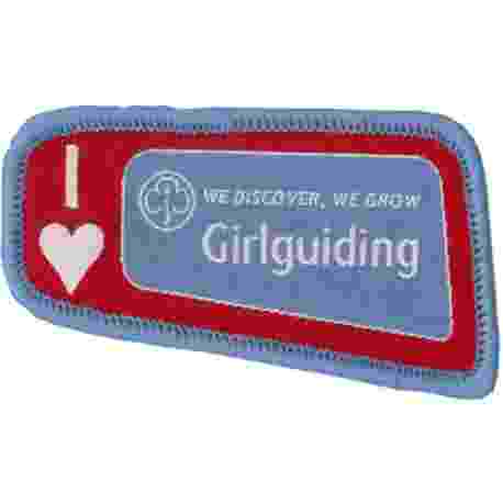 Senior Section I Love Girlguiding Badge