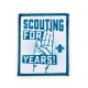 Scouts 111 Birthday Fun Badge - White