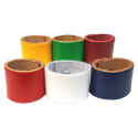 Coloured Leather Woggle - Alternative to plastic