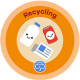 NEW Rainbow Recycling Interest Badge
