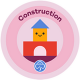 NEW Rainbow Construction Interest Badge