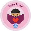 NEW Rainbow Book Lover Interest Badge