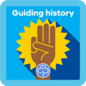 NEW Guide Guiding History Interest Badge