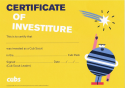Cub Certificates - Investiture - (Pack of 10)