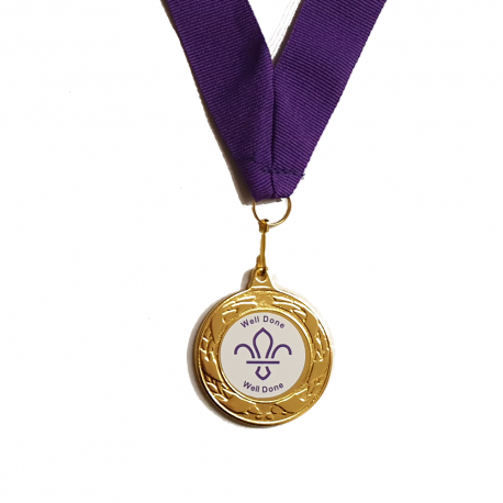 Well Done Scouts Medal