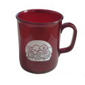 Campsite Sparkle Mug - Red