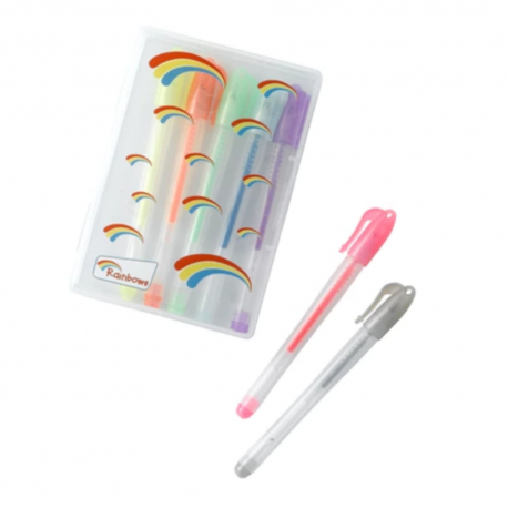 Rainbows gel pens (7 pack)