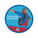 Guides I've had an adventure woven badge