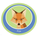 Fox Emblem - Woven