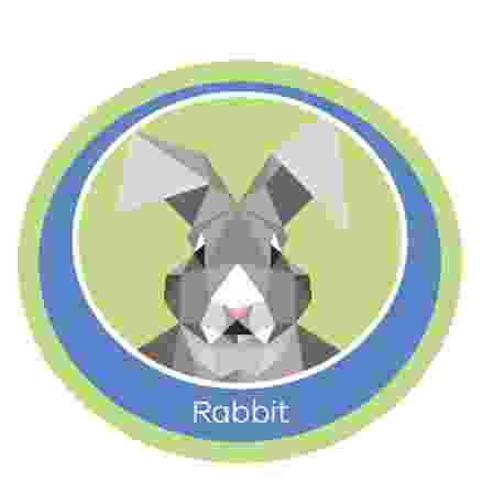 Brownie Six Badge - Rabbit