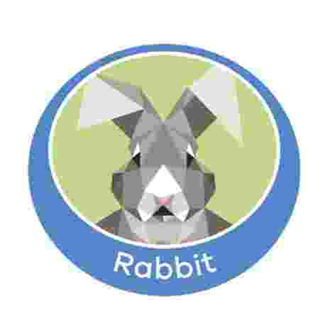 Rabbit Emblem - Metal
