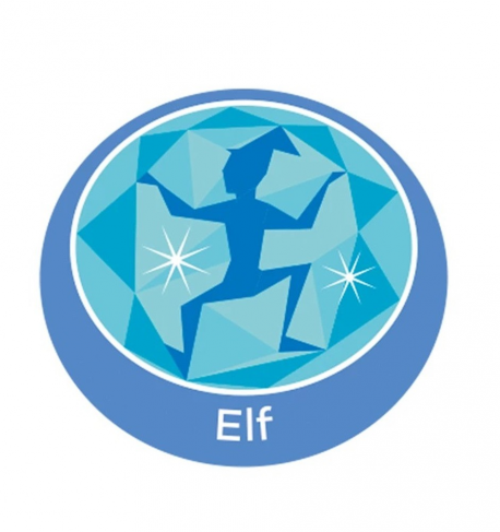 Elf Emblem - Metal