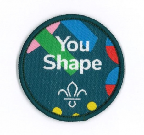 You Shape Scout Central Badge