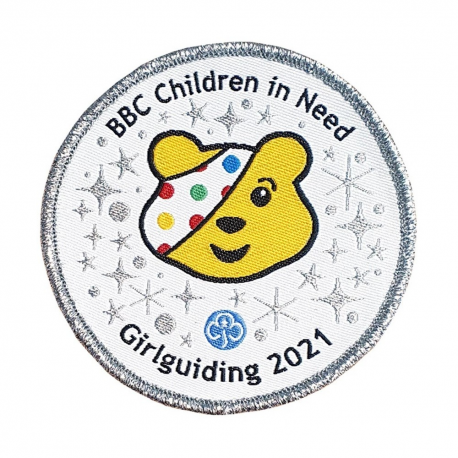 GGUK BBC Children in Need Woven Fun Badge