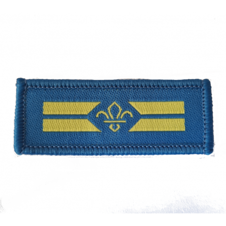 Sixer Leadership Stripes Scout Patrol Leader Badge PL