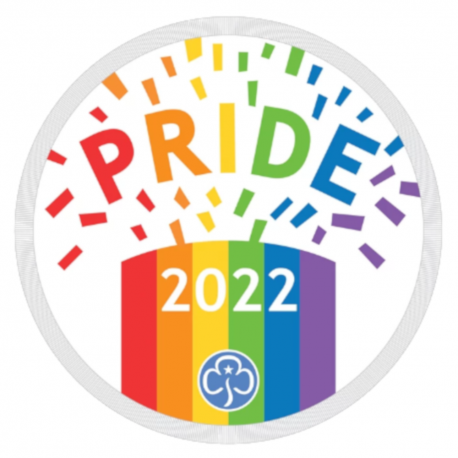 Pride woven badge 2022