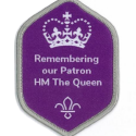 Official Memorial Badge for HM The Queen - IN STOCK!