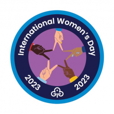 International Women's Day 2023 woven badge
